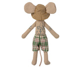 Beach Mice, Dad In Cabin De Plage | Maileg Toys Summer 2021 Collection
