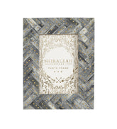 Shiraleah Mansour Studded 4X6 Picture Frame, Grey by Shiraleah Shiraleah 