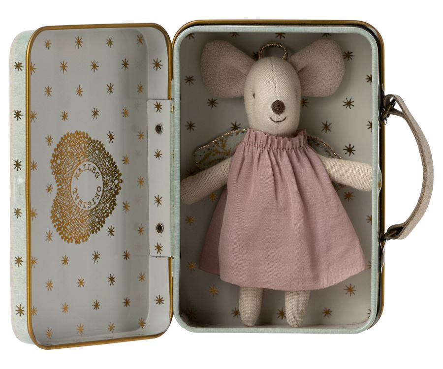 Angel mouse in suitcase | Maileg - Kids Toys