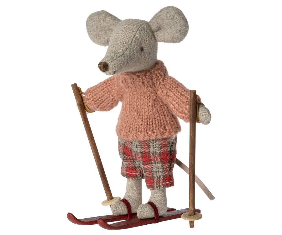 Winter mouse with ski set, Big sister | Maileg - Kid's Toys