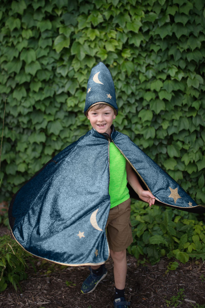 Starry Night Wizard Cape & Hat by Great Pretenders USA Great Pretenders USA 