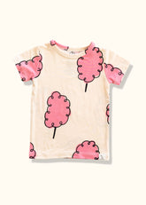 Short Sleeve Cotton Candy Pajama Set by Loocsy Loocsy 