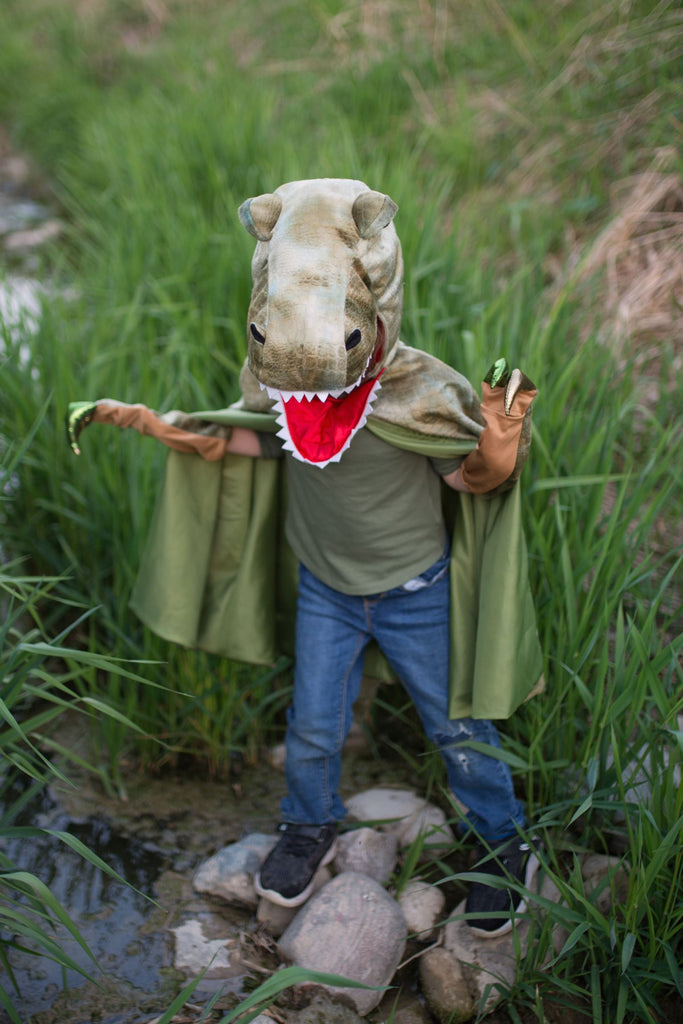 Grandasaurus T-Rex Cape with Claws by Great Pretenders USA Great Pretenders USA Size 5-6 