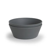 Round Dinnerware Bowl, Set of 2 (Smoke) Baby Accessories Mushie 