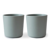 Dinnerware Cup, Set of 2 (Sage) | Mushie - Baby's and Toddler's Dinnerware