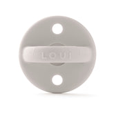 Gray pacifier round 
