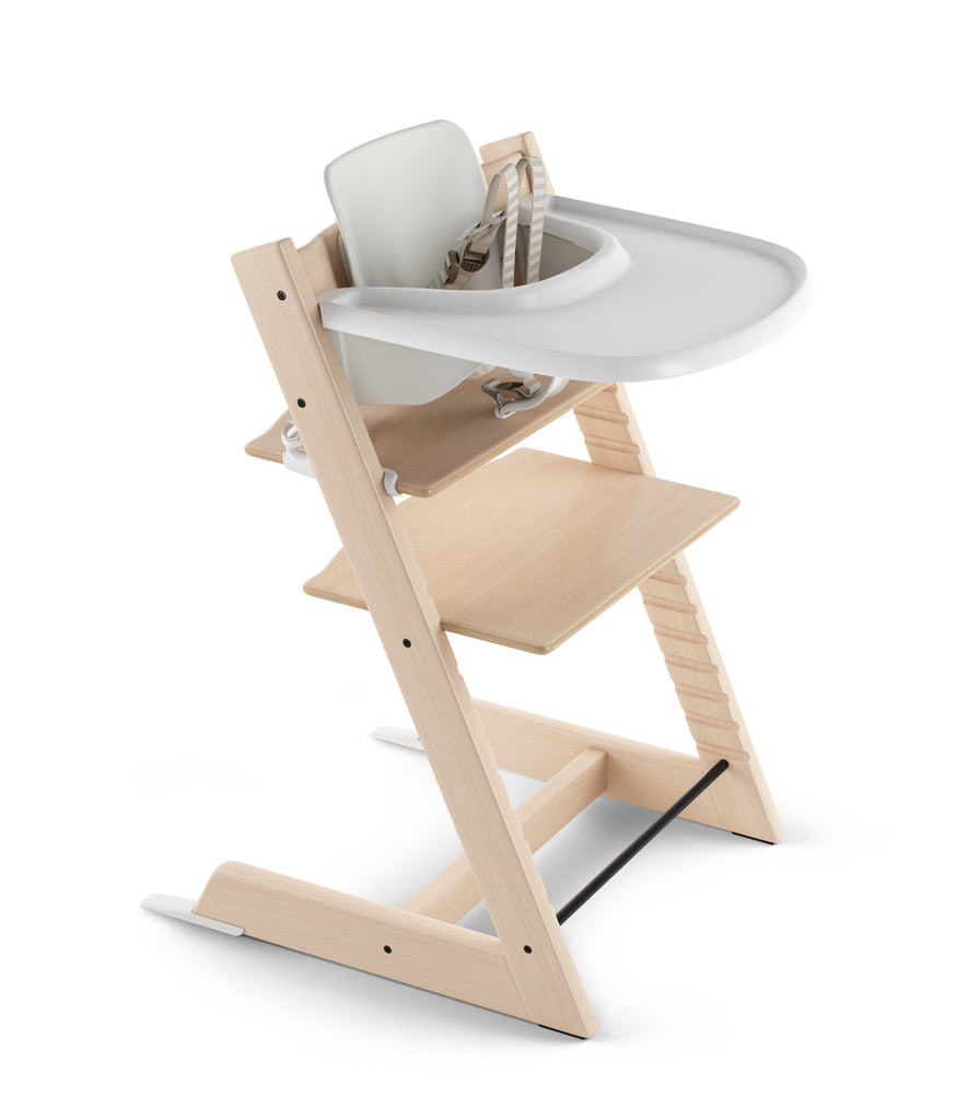 stokke tray with chair