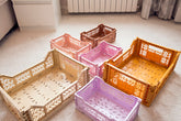 Orchid - Small Folding Crate | Aykasa - Home Decor