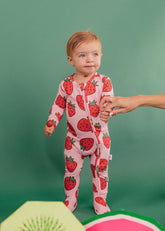 Berry-licious Footie Pajama by Loocsy Loocsy 