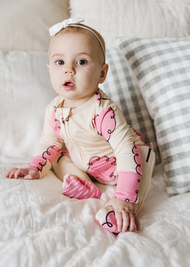 Cotton Candy Footie Pajama by Loocsy Loocsy 
