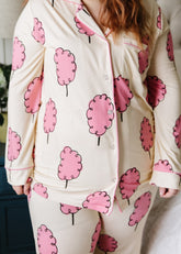 Womens Cotton Candy Pajama Set by Loocsy Loocsy 