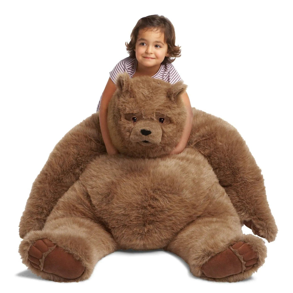 Kodiak Bear 40" Brown Stuffed Animal by Manhattan Toy Manhattan Toy 