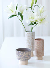 Shiraleah Alameda Floral Vase, Blush by Shiraleah Shiraleah 