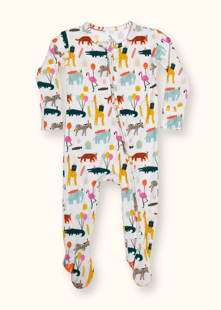 Party Animal Footie Pajama by Loocsy Loocsy 