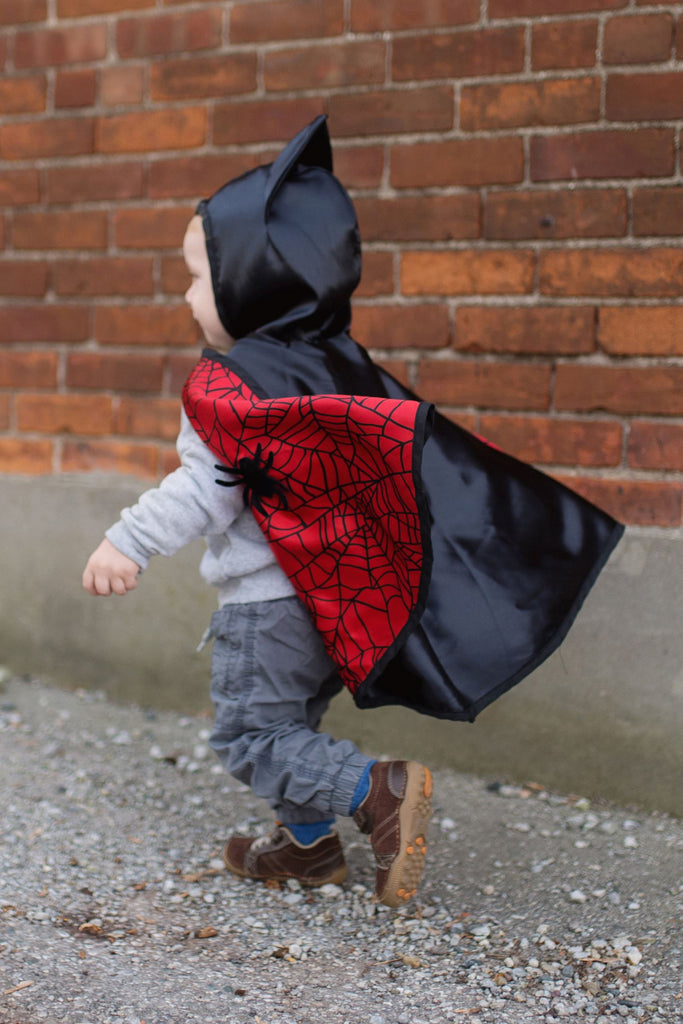 Baby Reversible Spider Bat Cape by Great Pretenders USA Great Pretenders USA 