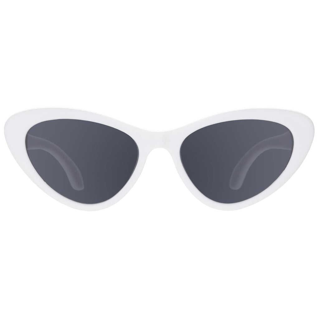 Wicked White Cat-Eye Kids Sunglasses Sunglasses Babiators 