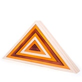 Natural Wooden Stacking Triangles by Bigjigs Toys US Bigjigs Toys US 
