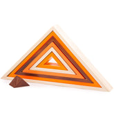 Natural Wooden Stacking Triangles by Bigjigs Toys US Bigjigs Toys US 