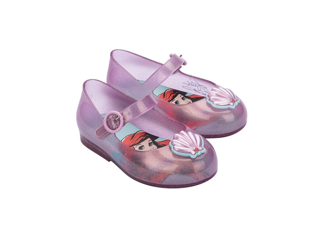 Mini Sweet Love Princess Ariel | Baby Size Kids Shoes Mini Melissa 8 Pink 