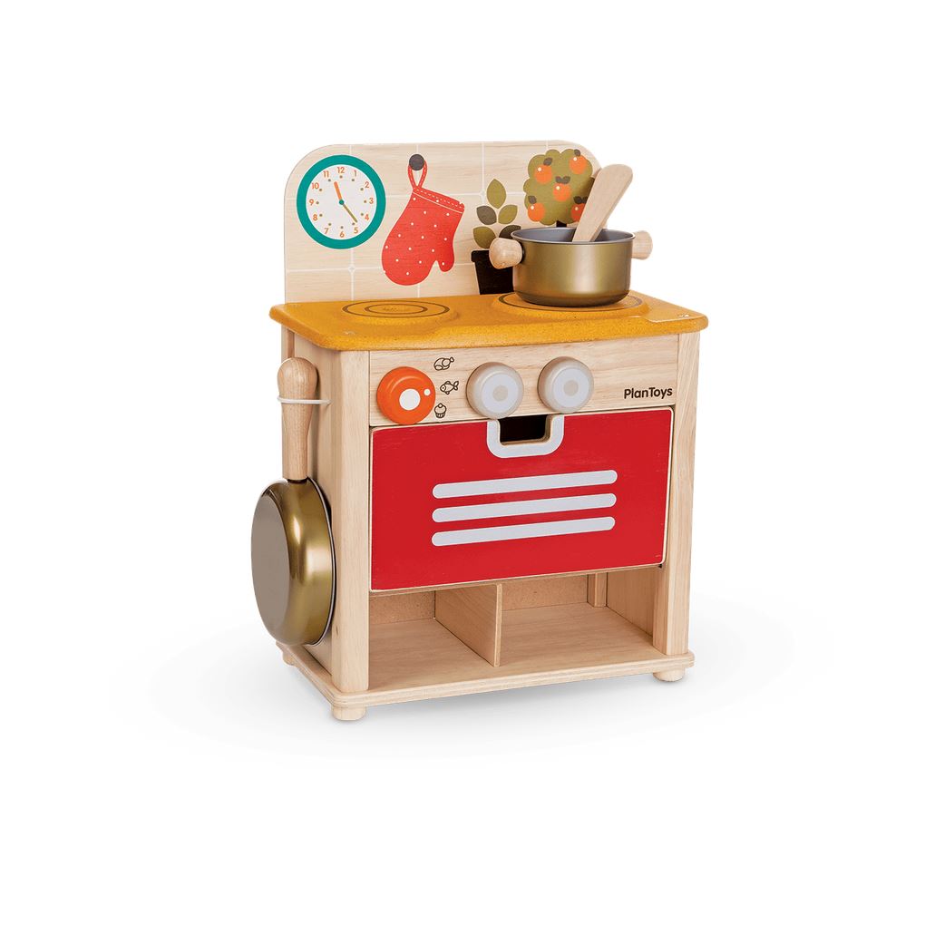 Kitchen Set - Classic Wooden Toys PlanToys USA 