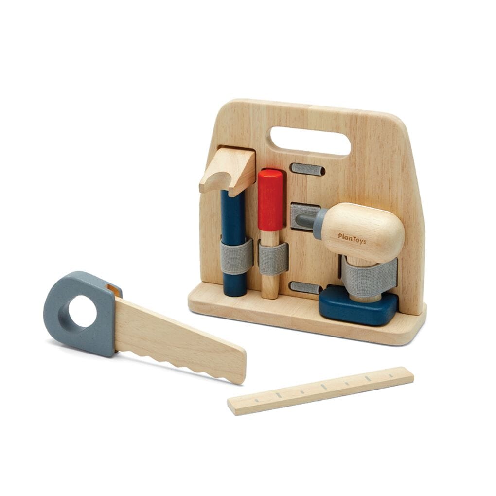 Handy Carpenter Set Wooden Toys PlanToys USA 