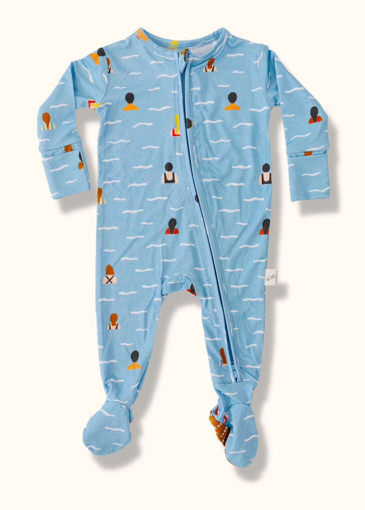 Swimming Footie Pajama by Loocsy Loocsy 