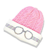 Powder Pink Knit Hat by Bling2o Beanie Bling2o 
