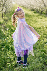 Lilac Sequins Cape by Great Pretenders USA Great Pretenders USA Size 3-4 