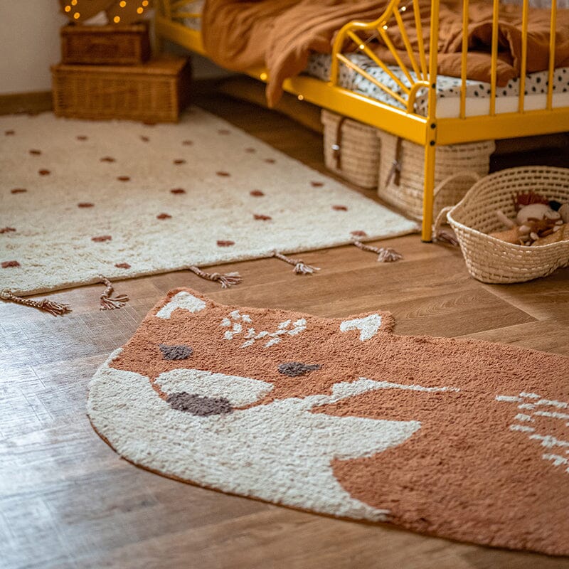 LITTLE WOLF children's rug Coton nattiot-shop-america 