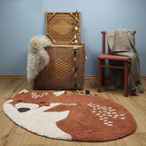 LITTLE WOLF children's rug Coton nattiot-shop-america 