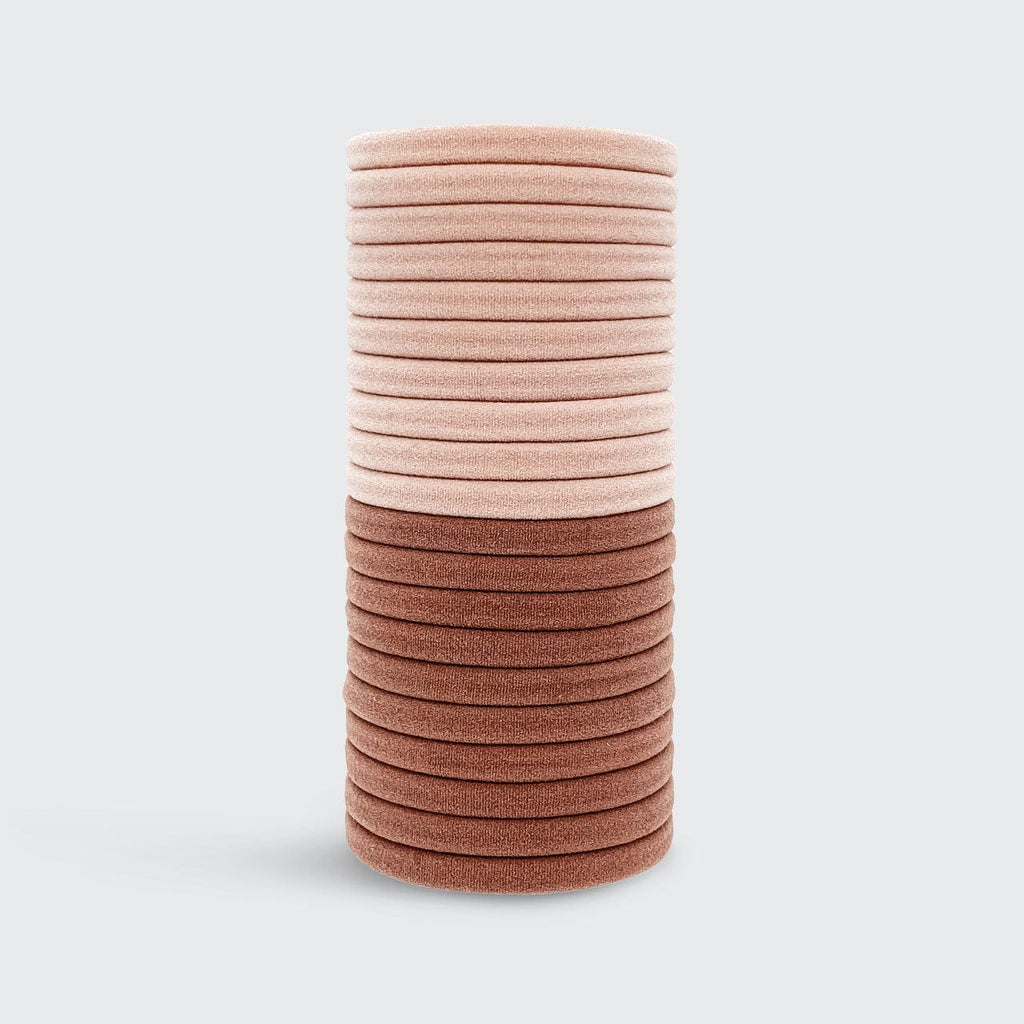 Eco-Friendly Nylon Elastics 20pc set - Blush by KITSCH KITSCH 