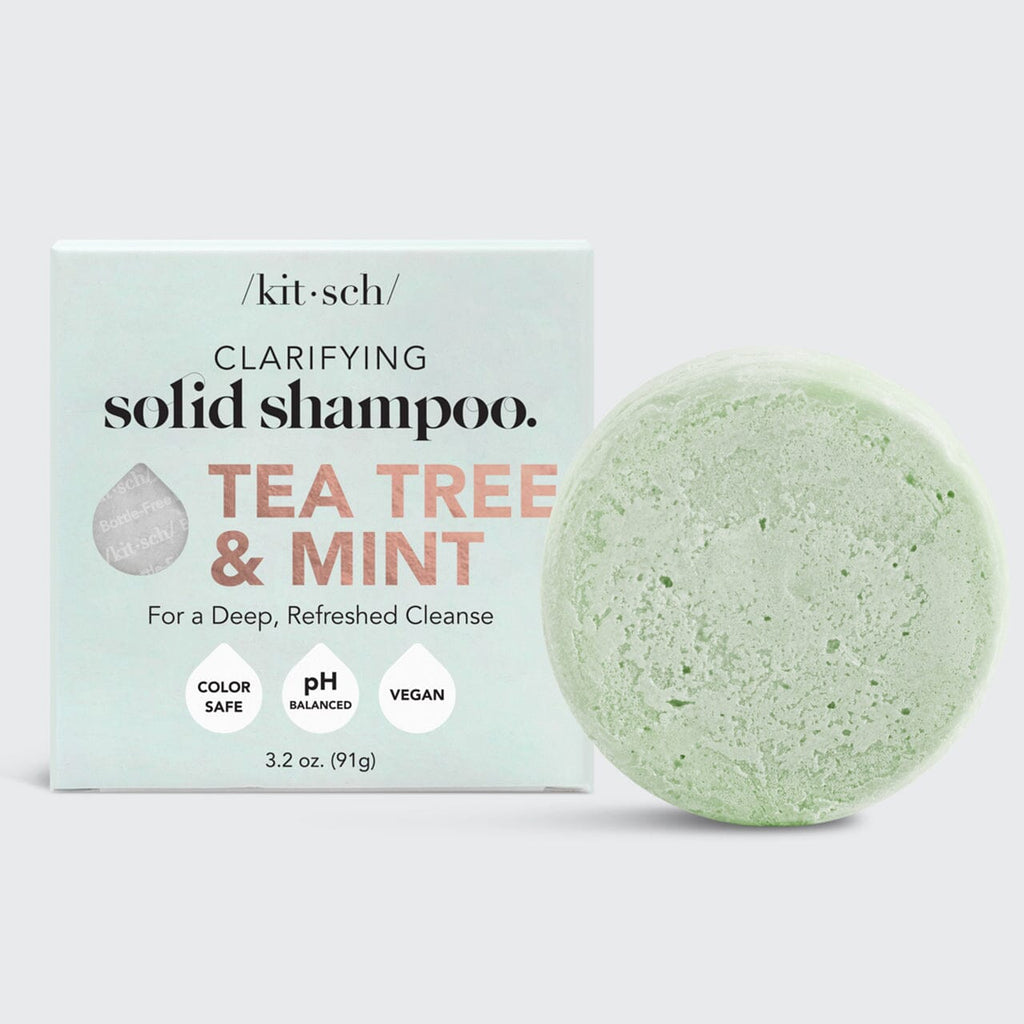 Tea Tree + Mint Clarifying Shampoo Bar by KITSCH KITSCH 
