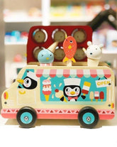 Penguin's Gelato Van - Tender Leaf Toys Wooden Toys for kids