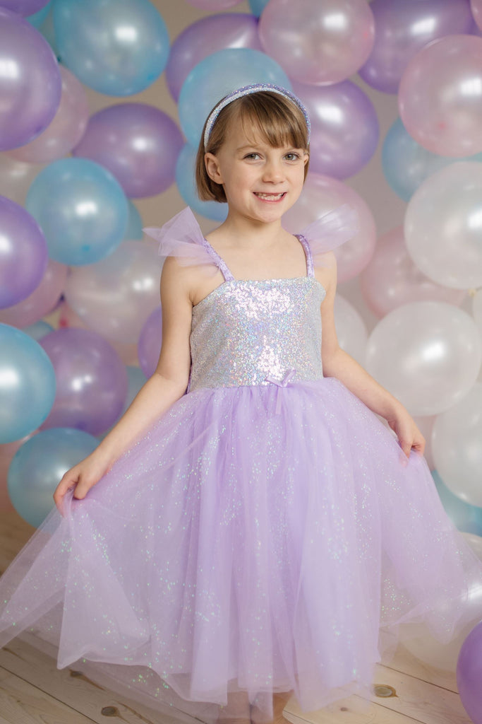 Lilac Sequins Princess Dress by Great Pretenders USA Great Pretenders USA Size 3-4 