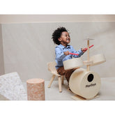 Drum Set Wooden Toys PlanToys USA 