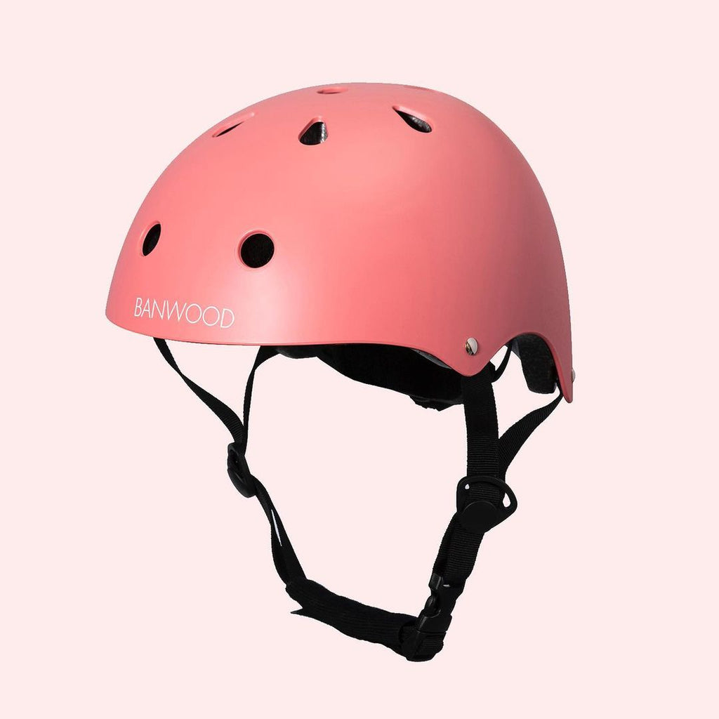 Classic Helmet - Matte Coral | Banwood Kid's Bike Accessories