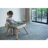 Table & Chair - Black Wooden Toys PlanToys USA 