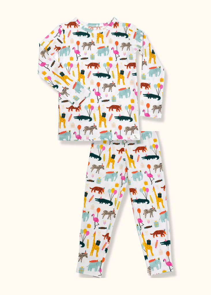 Party Animal Pajama Set by Loocsy Loocsy 