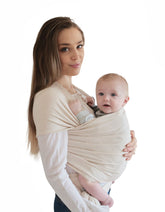 Baby Wrap (Beige Melange)  | Mushie - Baby Wraps