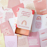 Affirmations to Guide Your Journey Box Card Set Collective Hub Collective Hub 