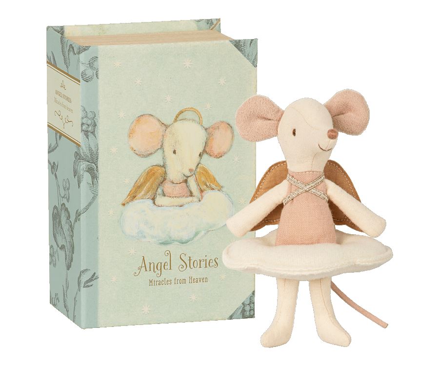 Angel Stories, Big Sister Mouse in Book | Maileg - Kids Toys