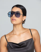 Ava - Black Blue | Otra - Women's Eyewear and Accessories
