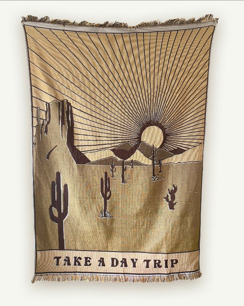 Take A Day Trip Tapestry Blanket | Banabae - Home Decor