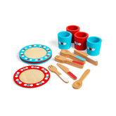 Dinner Service (20 Pieces) by Bigjigs Toys US Bigjigs Toys US 