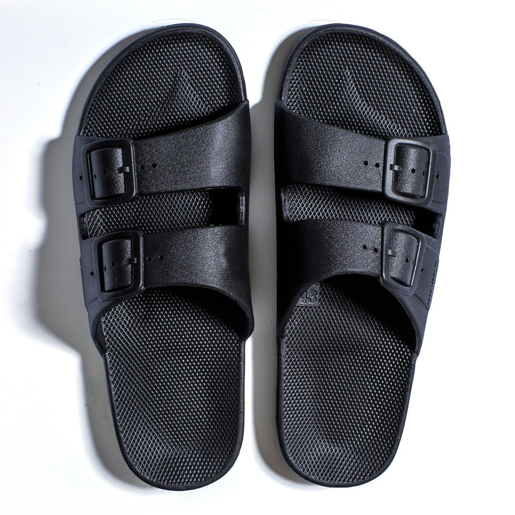 Kids  Moses Sandal - Basic Black | Freedom Moses - Women's Footwear