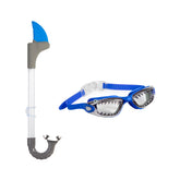 Nothin' But Fin Goggle & Snorkel Starter Set by Bling2o Diving & Snorkeling Masks Bling2o 6+ up Blue 