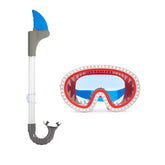 Sharp Fin Swim Mask & Snorkel Starter Set by Bling2o Diving & Snorkeling Masks Bling2o 6+ up Blue 