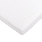 All-Stages Midi Crib Sheet | White Crib Sheets Babyletto White S 