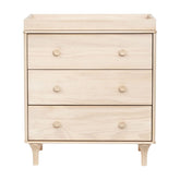 Lolly 3-Drawer Changer Dresser with Removable Changing Tray | Washed Natural Babyletto Washed Natural S 
