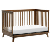 Babyletto | Scoot 3-in-1 Convertible Crib with Toddler Bed Conversion Kit | Natural Walnut